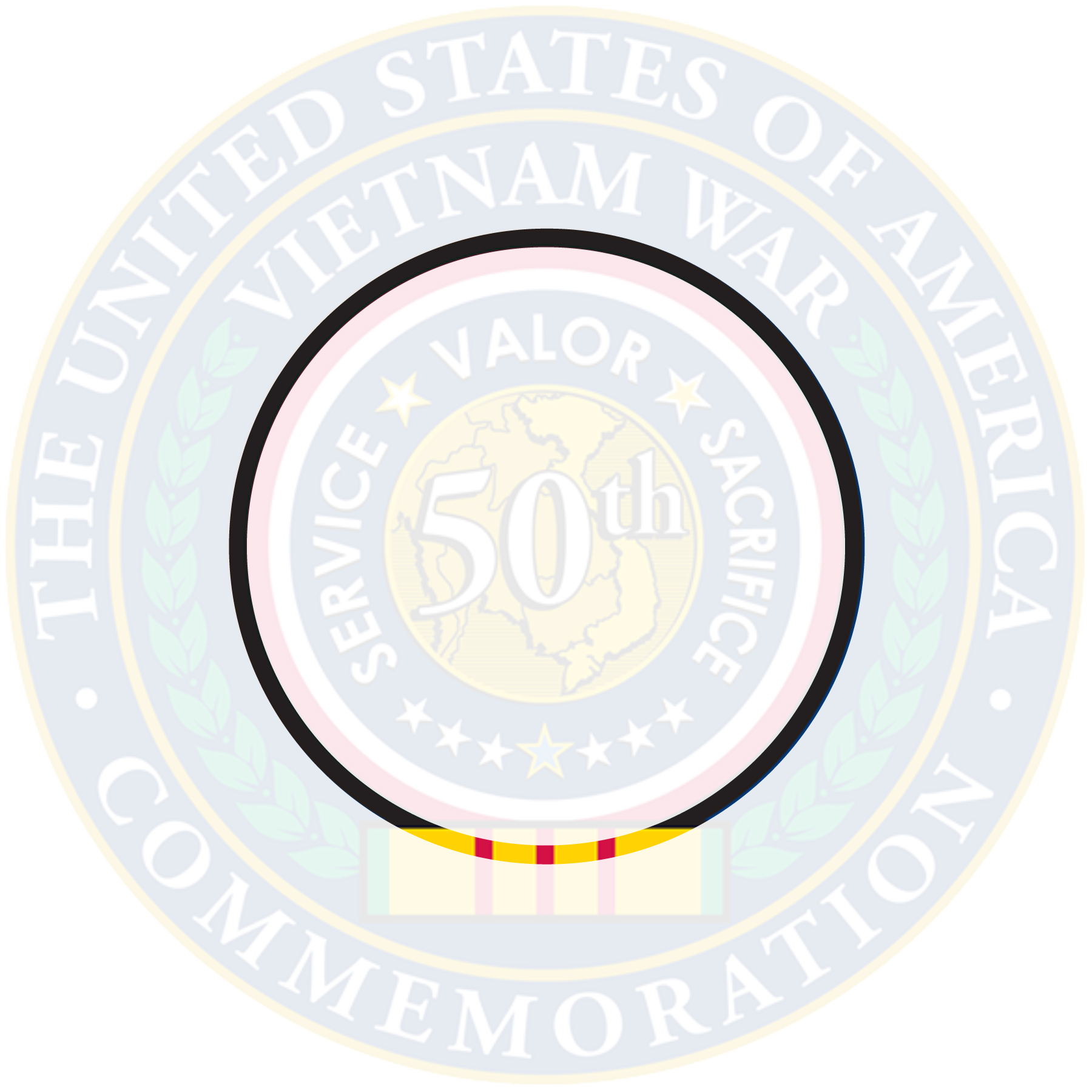 Seal in Commemoration of the War in Vietnam